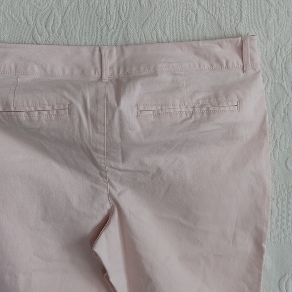 Old Navy Pastel Pink Ankle Jeans Cropped Spring Femme Barbie Doll NWT Mid Size - Picture 11 of 13